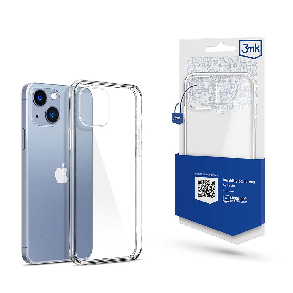 3MK iPhone 14 Θήκη Σιλικόνης - Διάφανη