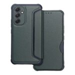 Tel1 Samsung Galaxy A54 5G Forcell Razor Carbon Θήκη Βιβλίο - Green