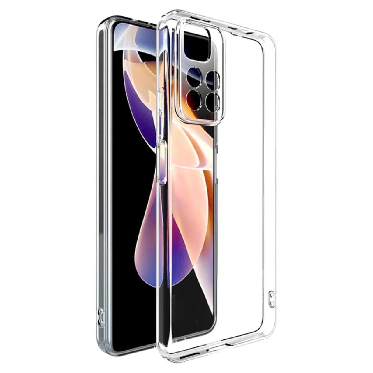 Forcell Xiaomi Redmi Note 11 Pro+ 5G Θήκη Σιλικόνης TPU 1.5mm - Διάφανη