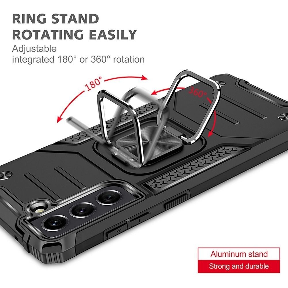 Samsung Galaxy A35 5G Θήκη Μαύρη Με Σταντ Nitro Case Black