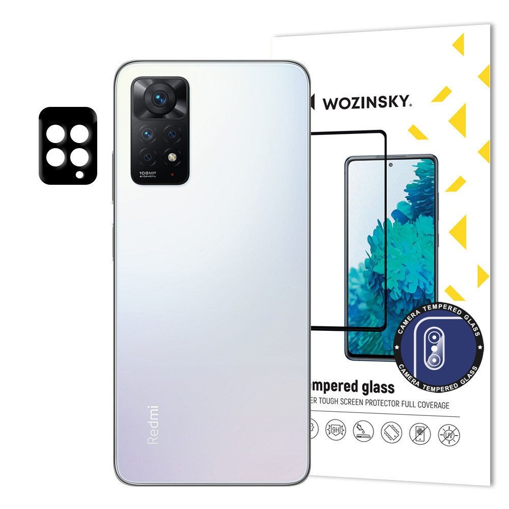 Xiaomi Redmi Note 11 Pro / Note 11 Pro 5G Αντιχαρακτικό Τζάμι Προστασίας Κάμερας Wozinsky Full 9H Tempered Glass Camera Black