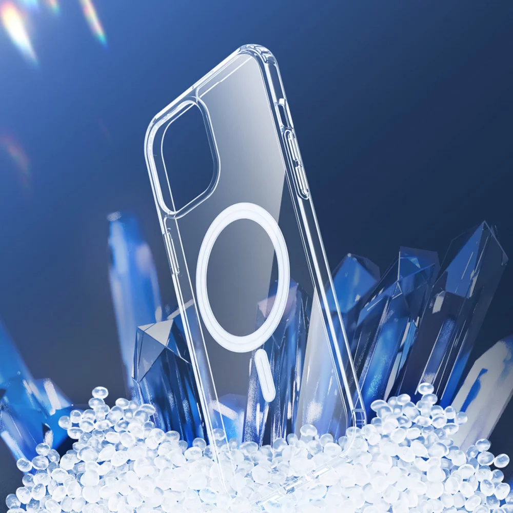 iPhone 15 Plus Θήκη Διάφανη Dux Ducis Clin Magnetic Case Compatible with MagSafe Τransparent
