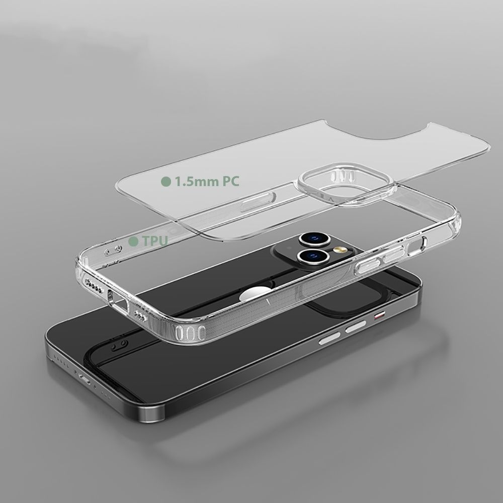 Tech Protect iPhone 11 Pro Max MagSafe Flexair Hybrid Θήκη Σιλικόνης - Διάφανη