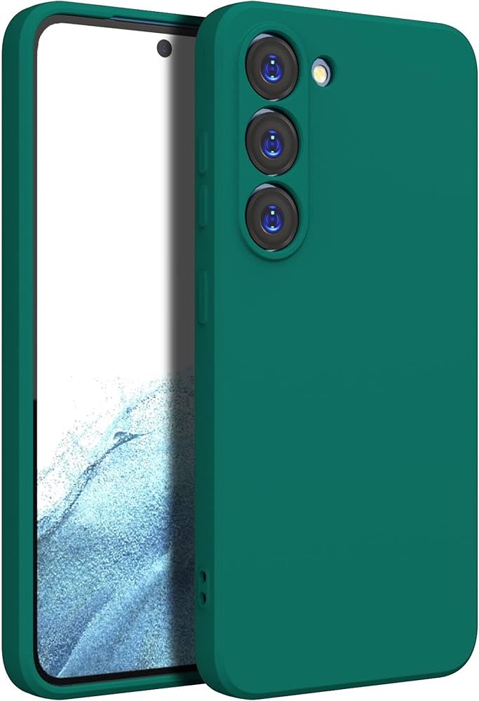Forcell Samsung Galaxy S23 5G Matt Θήκη Σιλικόνης - Green