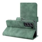Tel1 Samsung Galaxy S21 FE Tender Θήκη Βιβλίο - Green