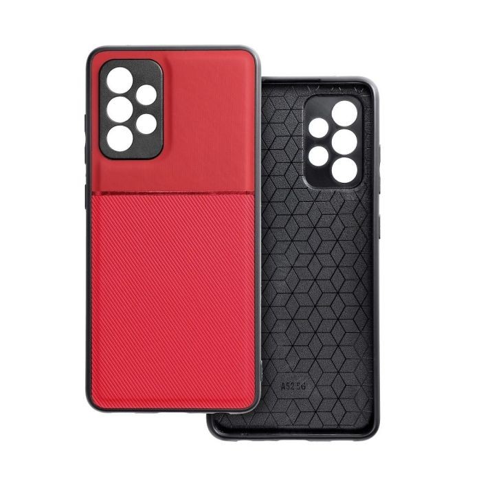 Forcell Samsung Galaxy A22 5G Noble Θήκη Σιλικόνης - Red