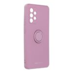 Simply Roar Samsung Galaxy A52 4G/ 5G Amber Ring Holder Θήκη Σιλικόνης - Purple