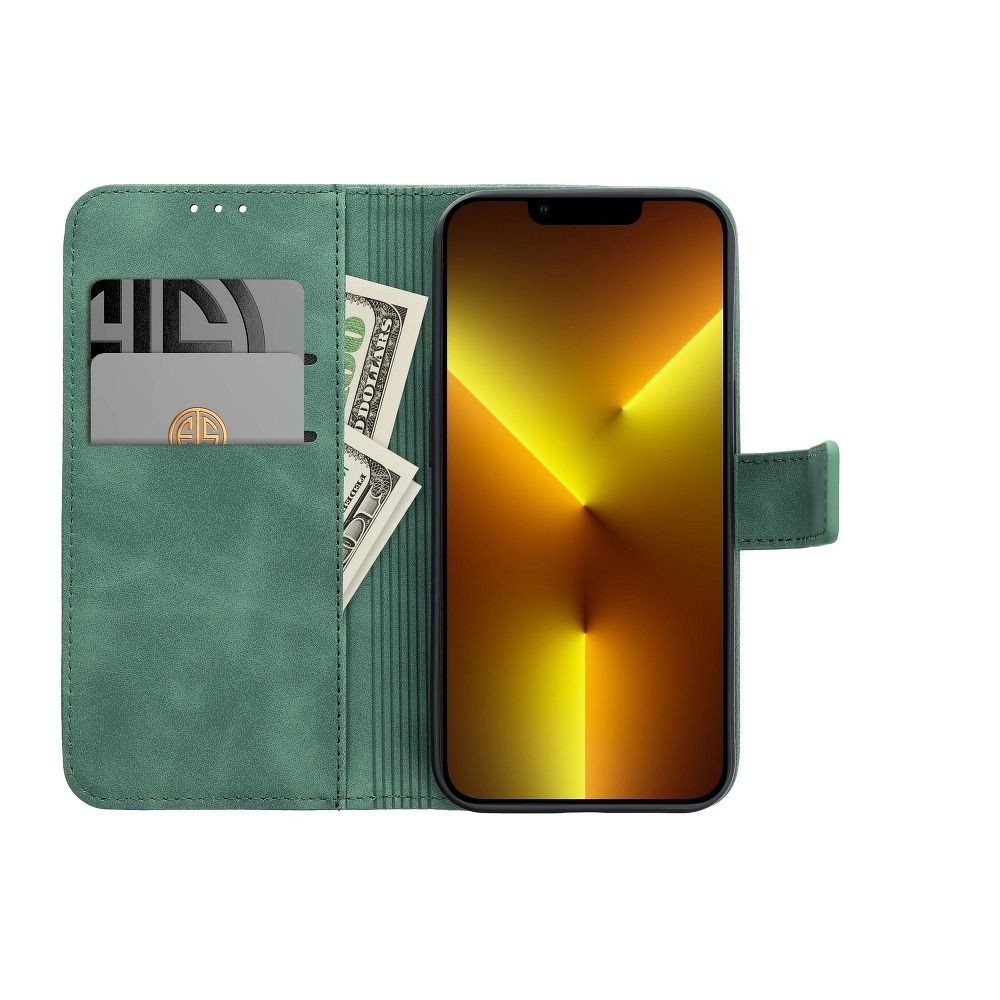 Tel1 Samsung Galaxy A33 5G Tender Θήκη Βιβλίο - Green