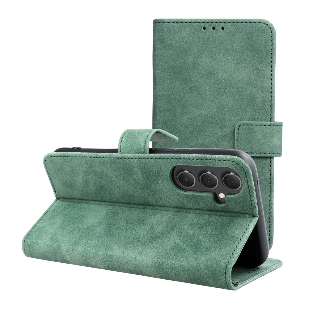 Tel1 Samsung Galaxy A54 5G Tender Θήκη Βιβλίο - Green