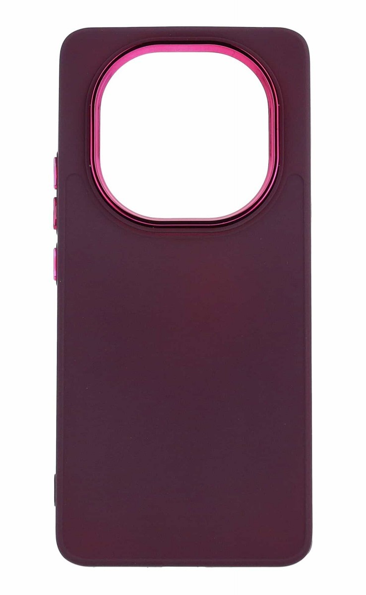 Forcell Xiaomi Redmi Note 14 Pro 5G / 14 Pro Plus 5G / Poco X7 5G Frame Θήκη Σιλικόνης - Purple