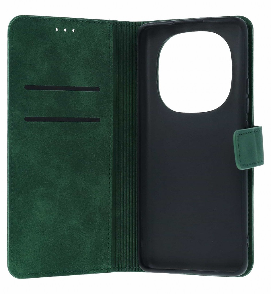Tel1 Xiaomi Redmi Note 14 Pro 5G / 14 Pro Plus 5G / Poco X7 5G Tender Θήκη Βιβλίο - Green