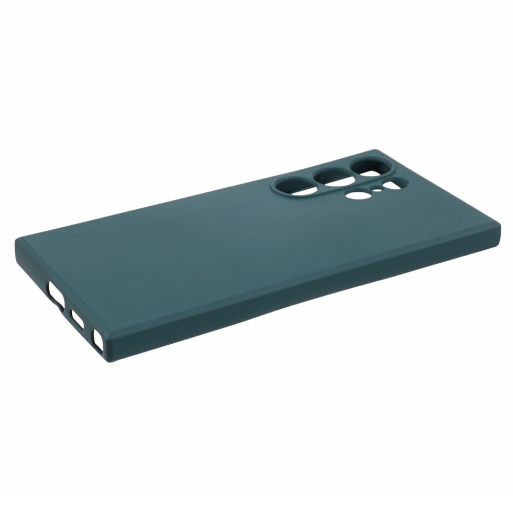Forcell Samsung Galaxy S24 Ultra 5G Matt Θήκη Σιλικόνης - Petrol