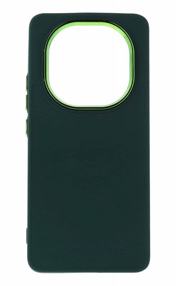 Forcell Xiaomi Redmi Note 14 Pro 5G / 14 Pro Plus 5G / Poco X7 5G Frame Θήκη Σιλικόνης - Green