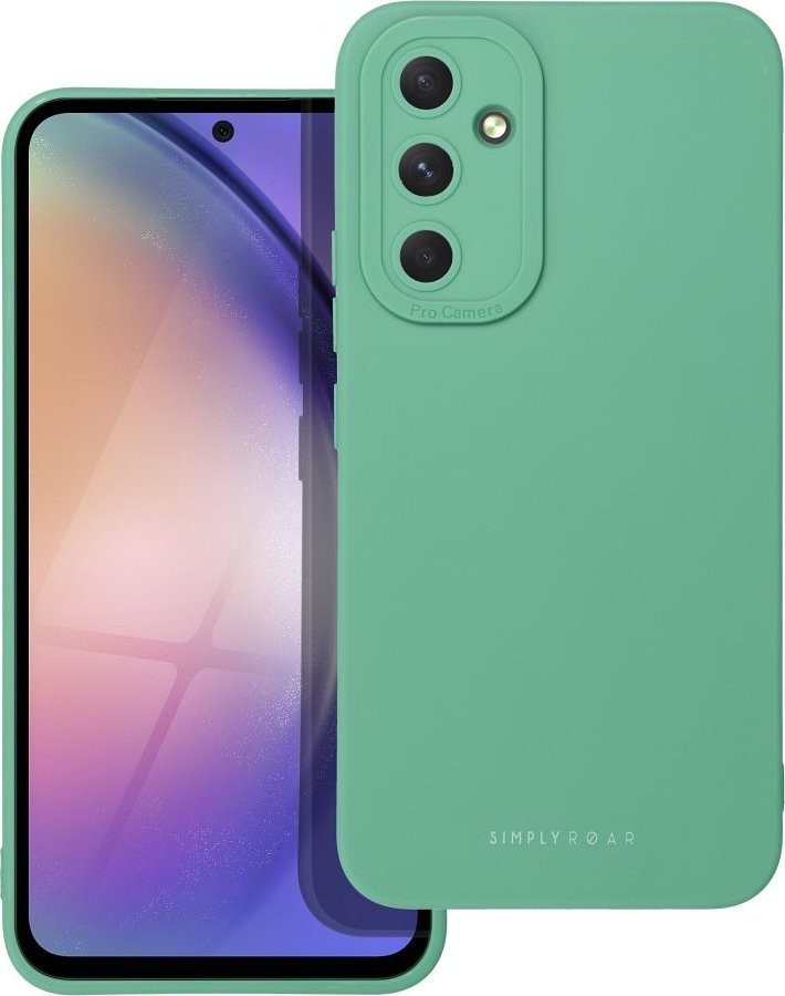 Forcell Samsung Galaxy A54 5G SIMPLY ROAR Θήκη Σιλικόνης - Green