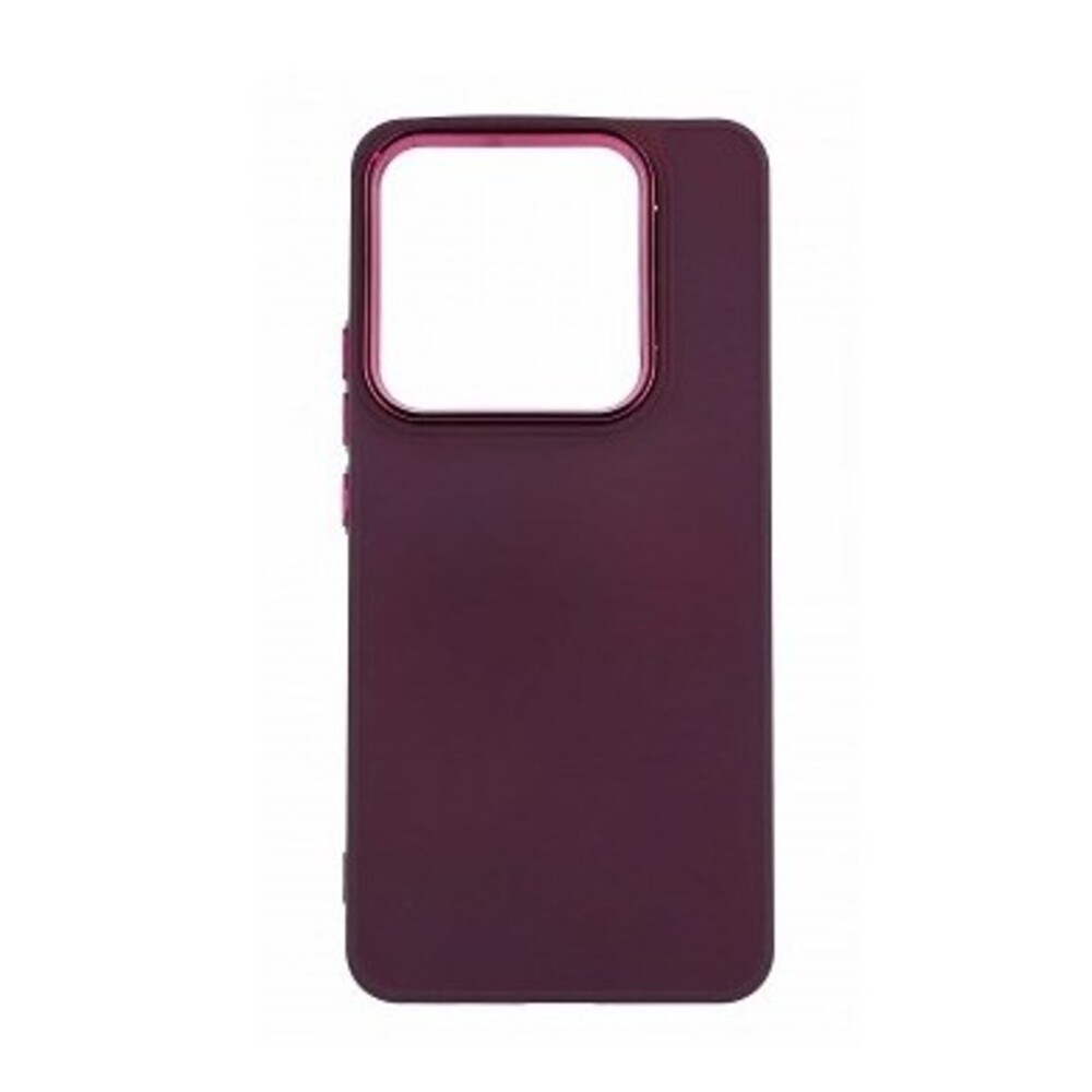 Forcell Xiaomi Redmi Note 14 5G Frame Θήκη Σιλικόνης - Purple