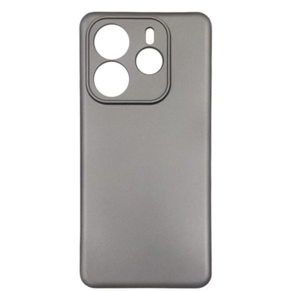 Forcell Xiaomi Redmi Note 14 5G Metallic Θήκη Σιλικόνης - Grey