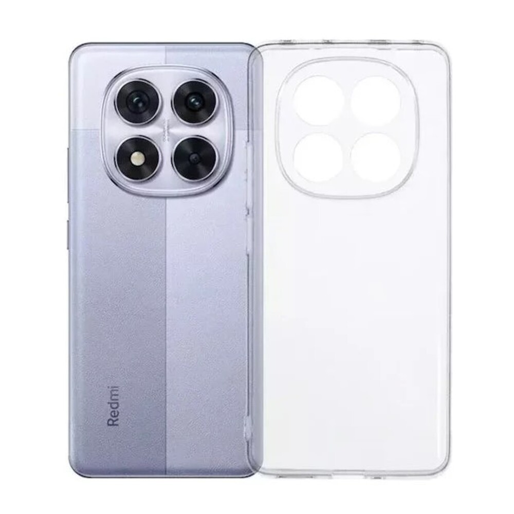 Forcell Xiaomi Redmi Note 14 Pro 5G Θήκη Σιλικόνης TPU 2mm - Διάφανη