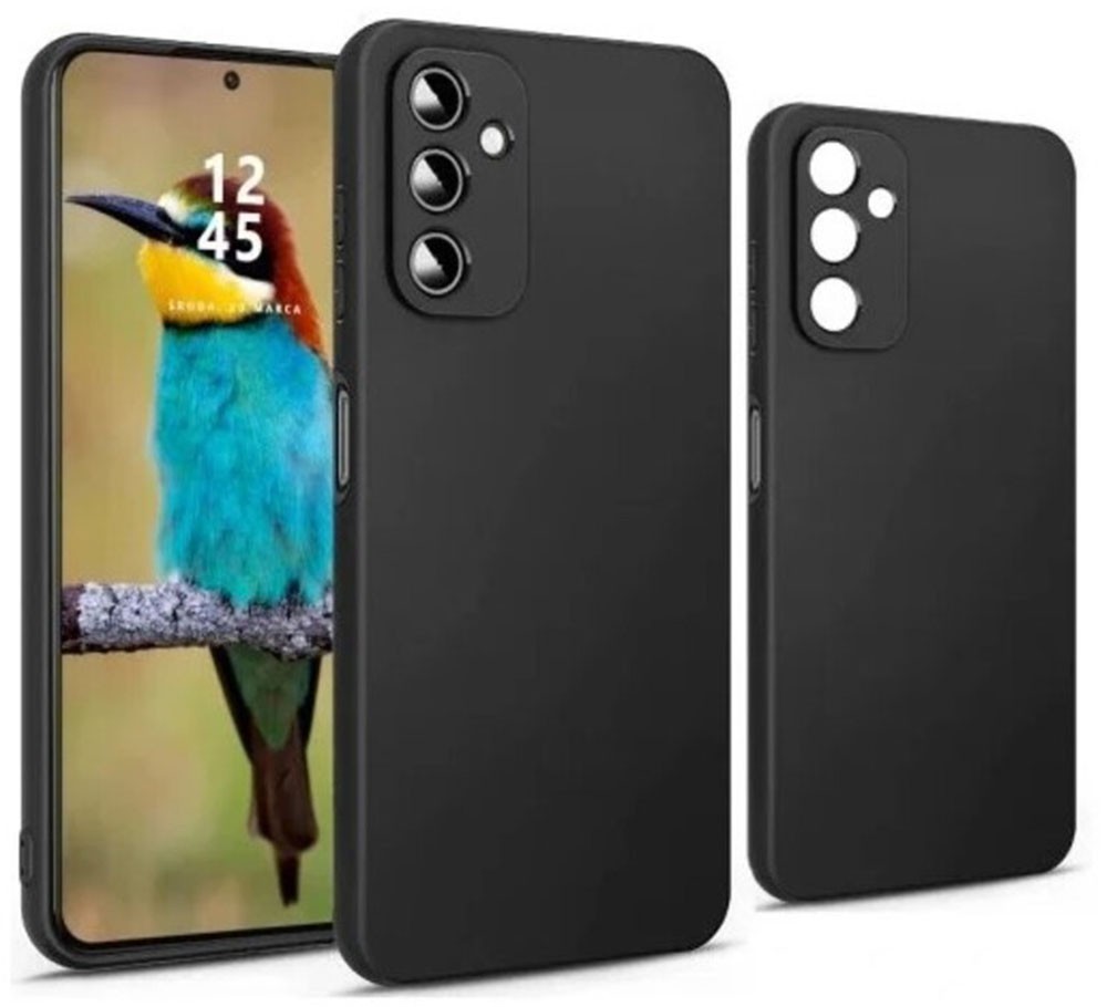 Forcell Samsung Galaxy S23 FE 5G Matt Θήκη Σιλικόνης - Black