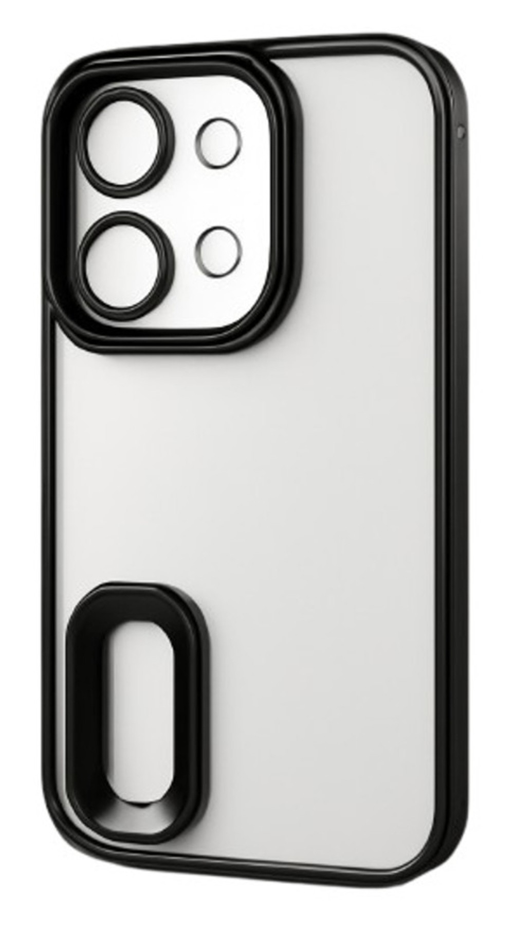 Forcell Xiaomi Redmi Note 14 Pro Plus 5G Glam Θήκη με Πλαίσιο Σιλικόνης Διάφανη - Black