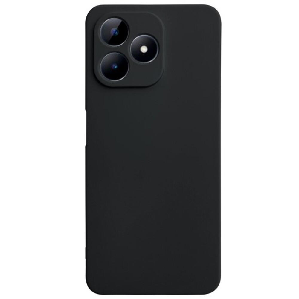 Forcell Realme Note 50 Matt Θήκη Σιλικόνης - Black