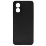 Forcell Oppo A38 4G Matt Θήκη Σιλικόνης - Black