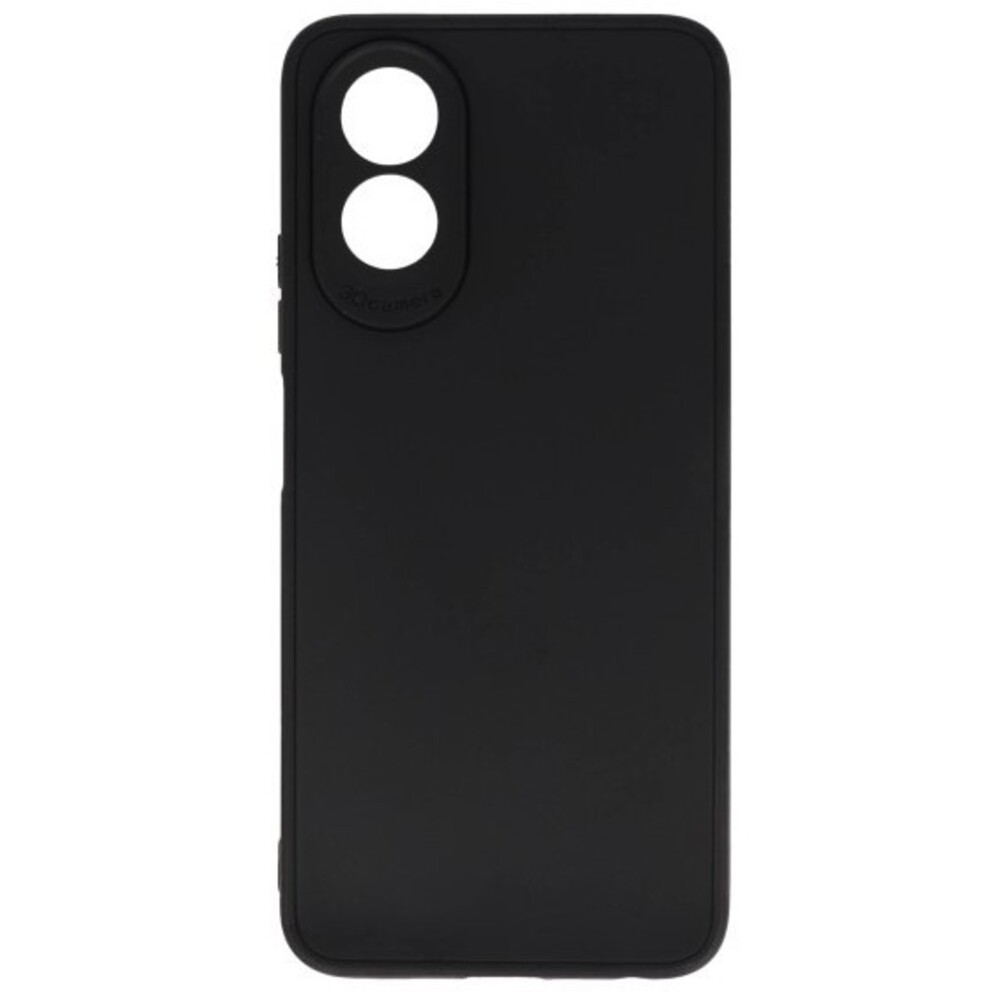 Forcell Oppo A38 4G Matt Θήκη Σιλικόνης - Black