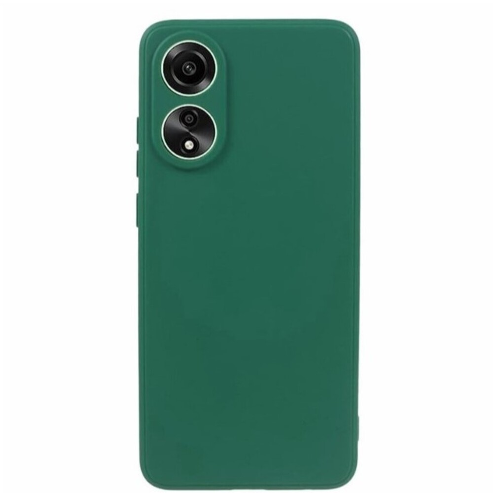 Forcell Oppo A98 5G Matt Θήκη Σιλικόνης - Green