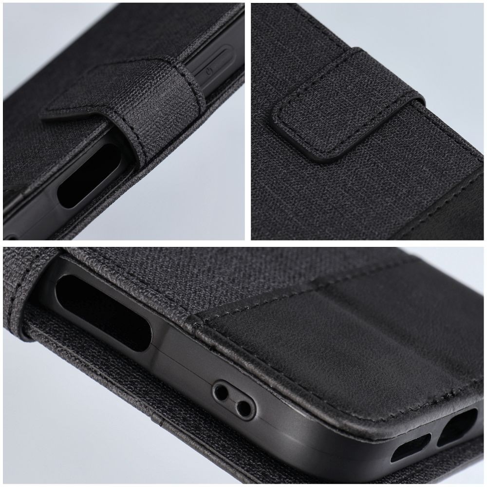Tel1 Xiaomi Redmi Note 14 Pro 5G / 14 Pro Plus 5G/ Poco X7 5G Gomma Θήκη Βιβλίο - Black
