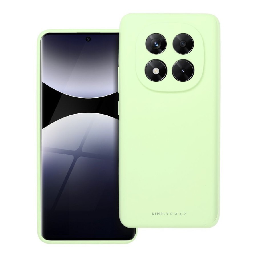 Roar Xiaomi Redmi Note 14 Pro 5G Cloud Skin Θήκη Σιλικόνης - Green