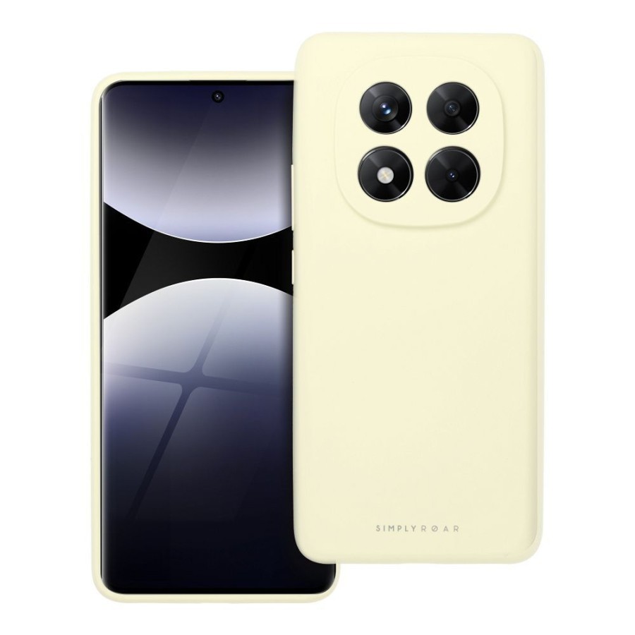 Roar Xiaomi Redmi Note 14 Pro 5G Cloud Skin Θήκη Σιλικόνης - Yellow