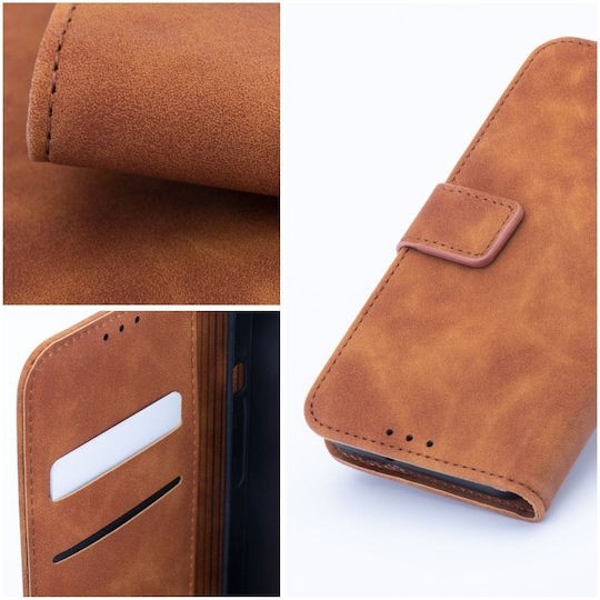 Tel1 Xiaomi Redmi Note 14 5G Tender Θήκη Βιβλίο - Brown