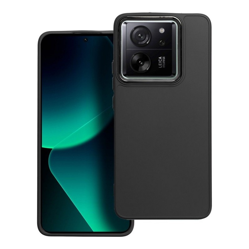 Forcell Xiaomi Redmi Note 14 5G Frame Θήκη Σιλικόνης - Black