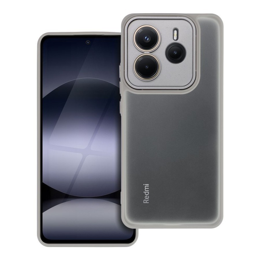 Forcell Xiaomi Redmi Note 14 5G Variete Θήκη Σιλικόνης - Steel