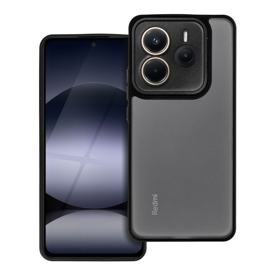 Forcell Xiaomi Redmi Note 14 5G Variete Θήκη Σιλικόνης - Black