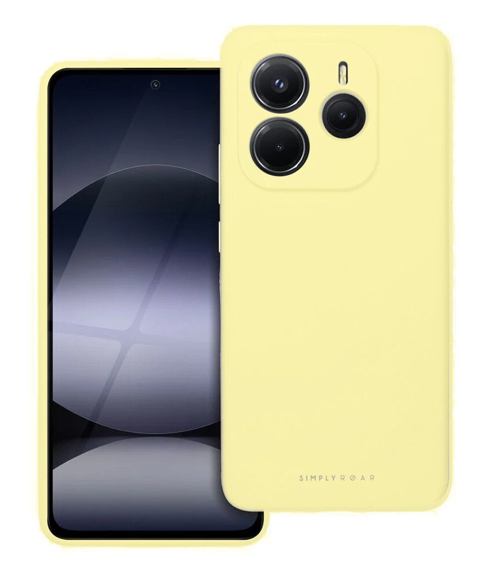 Simply Roar Xiaomi Redmi Note 14 5G Cloud Skin Θήκη Σιλικόνης - Yellow