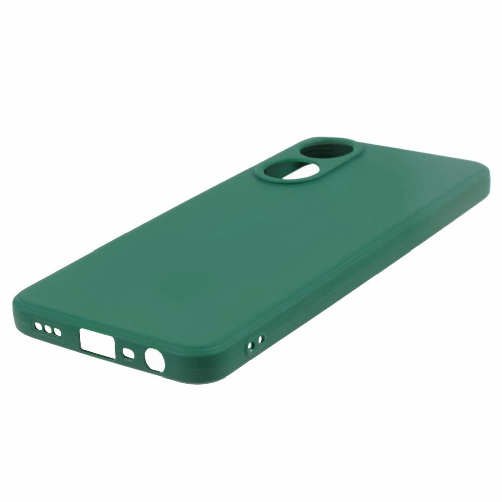 Forcell Oppo A38 4G Matt Θήκη Σιλικόνης - Forest Green