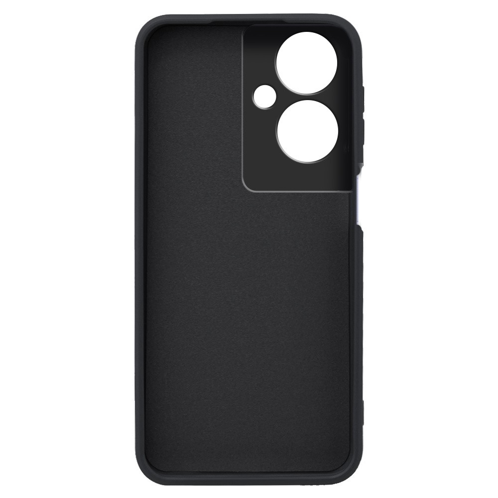 Forcell Oppo A79 5G Matt Θήκη Σιλικόνης - Black