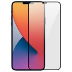 iPhone 12 Pro Max Προστασία Οθόνης Με Μαύρο Περίγραμμα 5D Matte Full Face Tempered Glass