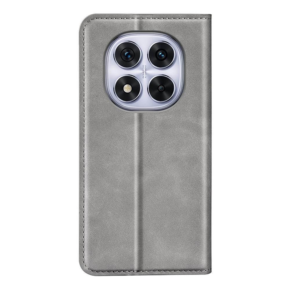 Tel1 Xiaomi Redmi Note 14 Pro 5G / 14 Pro Plus 5G/ Poco X7 5G Retro-skin Magnetic Suction Θήκη Βιβλίο - Grey