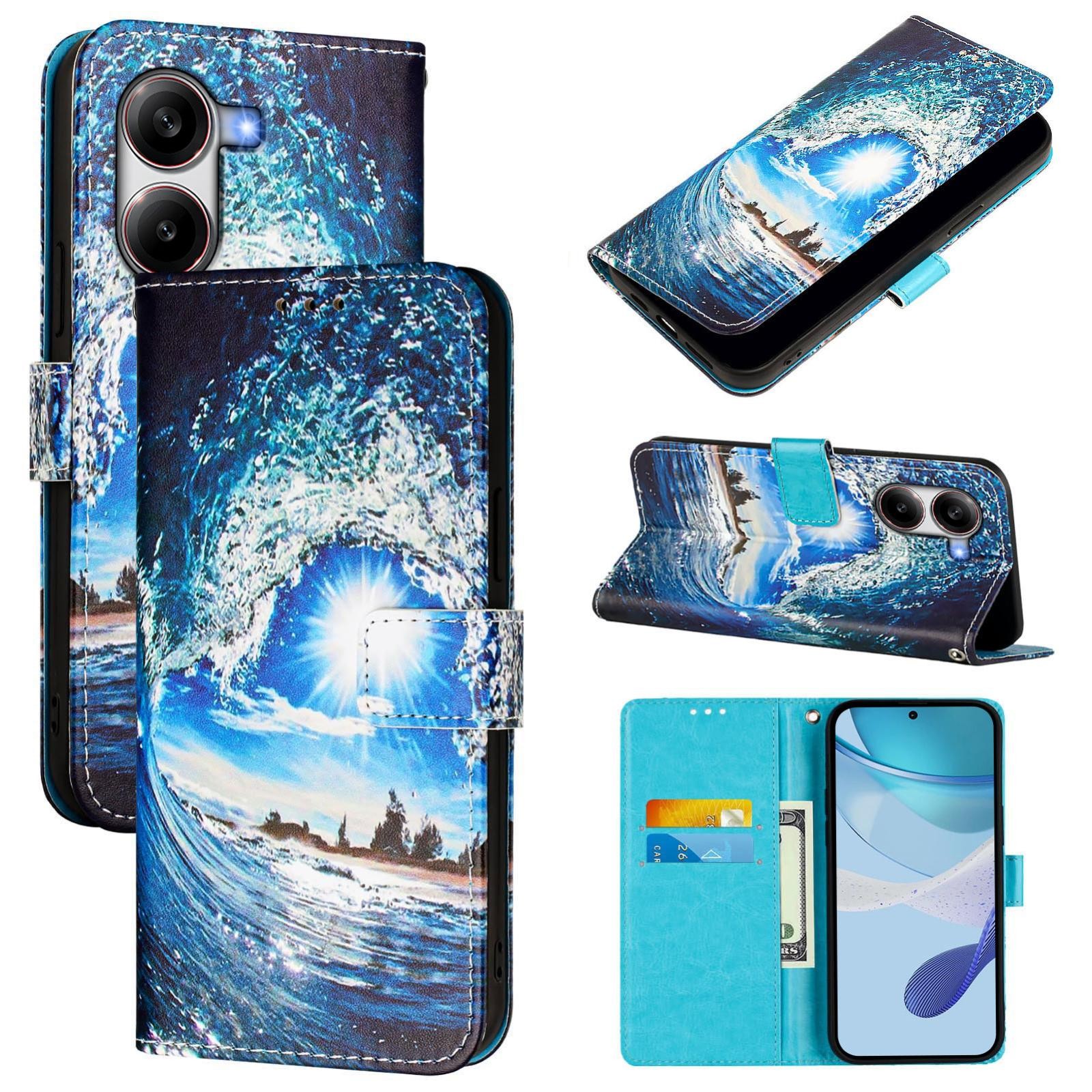 Tel1 Xiaomi Poco X7 Pro 5G Drawing Pattern Θήκη Βιβλίο με Σχέδιο