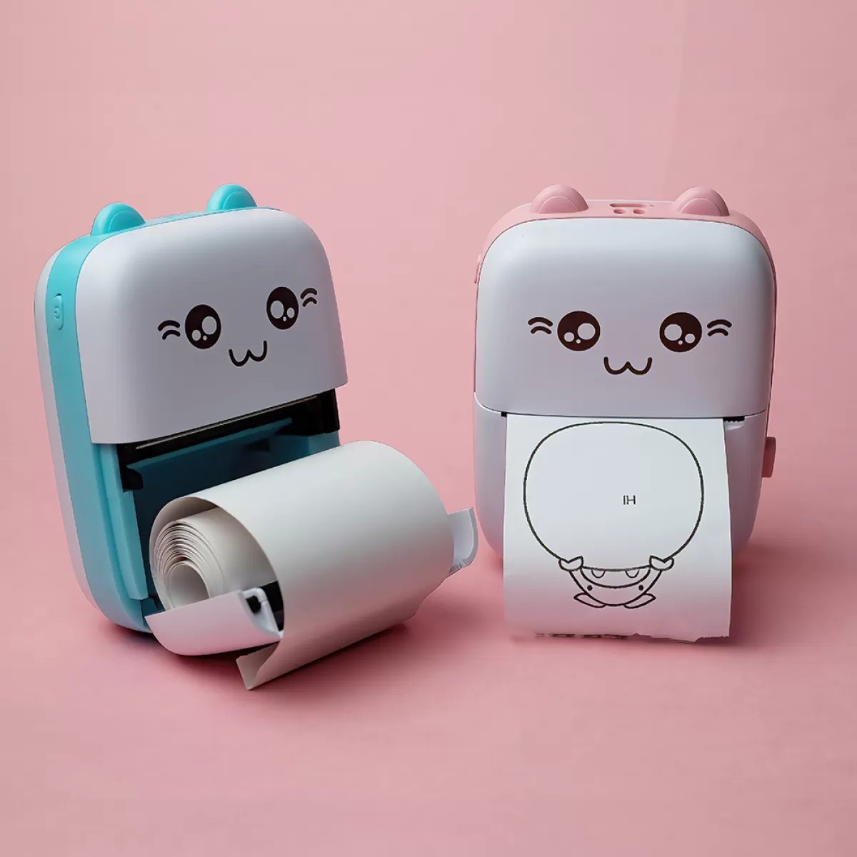 Θερμικός εκτυπωτής Maxlife Bluetooth MXTP-100 Pink