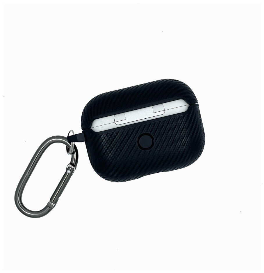 AirPods 2 Θήκη Carbon Earphone Case Black
