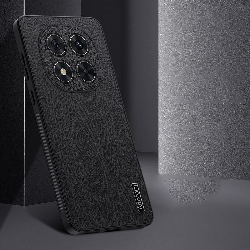 Forcell Xiaomi Redmi Note 14 Pro Plus 5G Tree Bark Shockproof Θήκη Σιλικόνης - Black