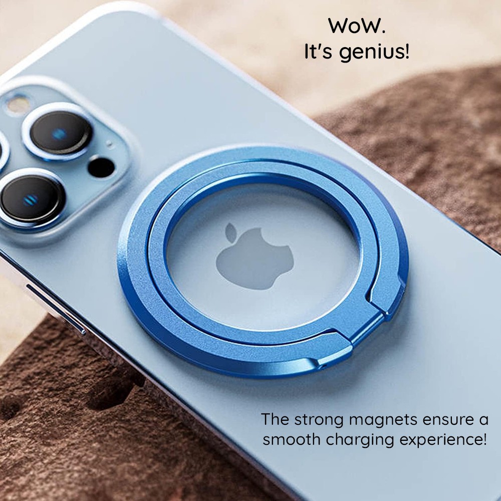Techsuit Magsafe Phone Ring Mpr3 Round Shape Aluminium Alloy 3m Green