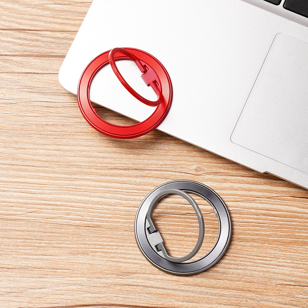 Techsuit - MagSafe Phone Ring (MPR2) - Round Shape, Aluminium Alloy - Blue