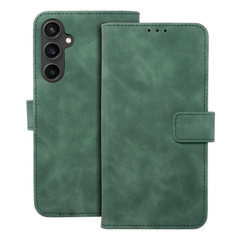Tel1 Samsung Galaxy A36 5G Tender Θήκη Βιβλίο - Green