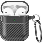 AirPods 2 Θήκη Carbon Earphone Case Black