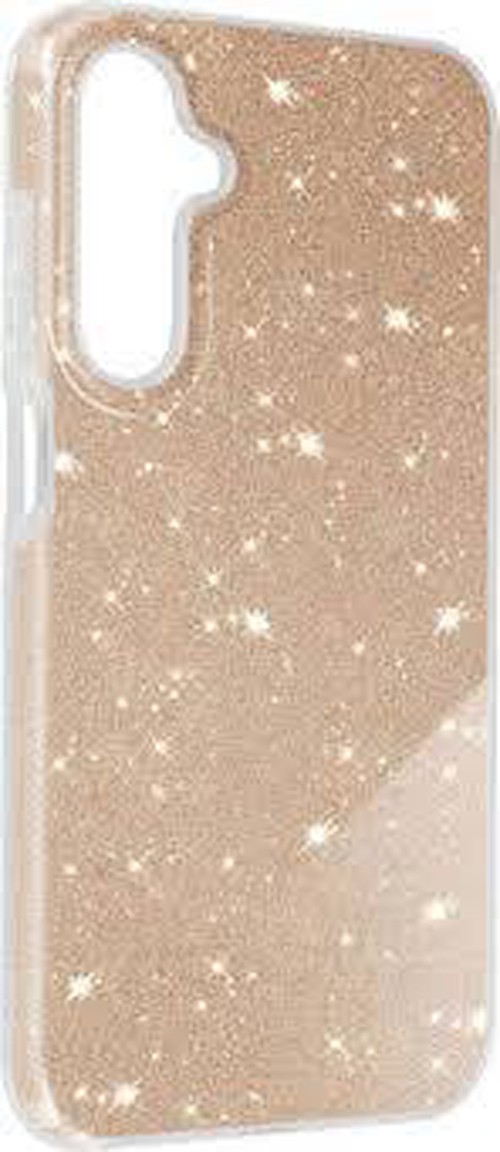 Forcell Samsung Galaxy A56 5G Shining Θήκη Σιλικόνης - Gold