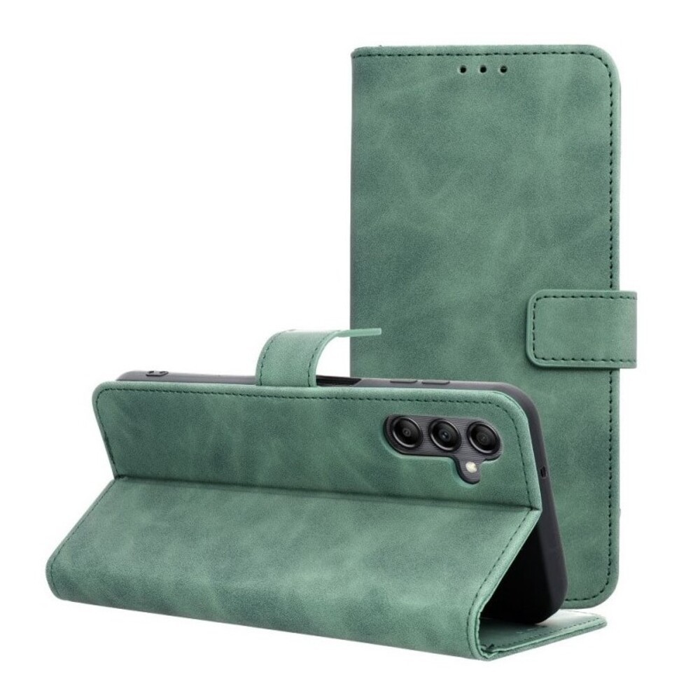 Tel1 Samsung Galaxy A36 5G Tender Θήκη Βιβλίο - Green