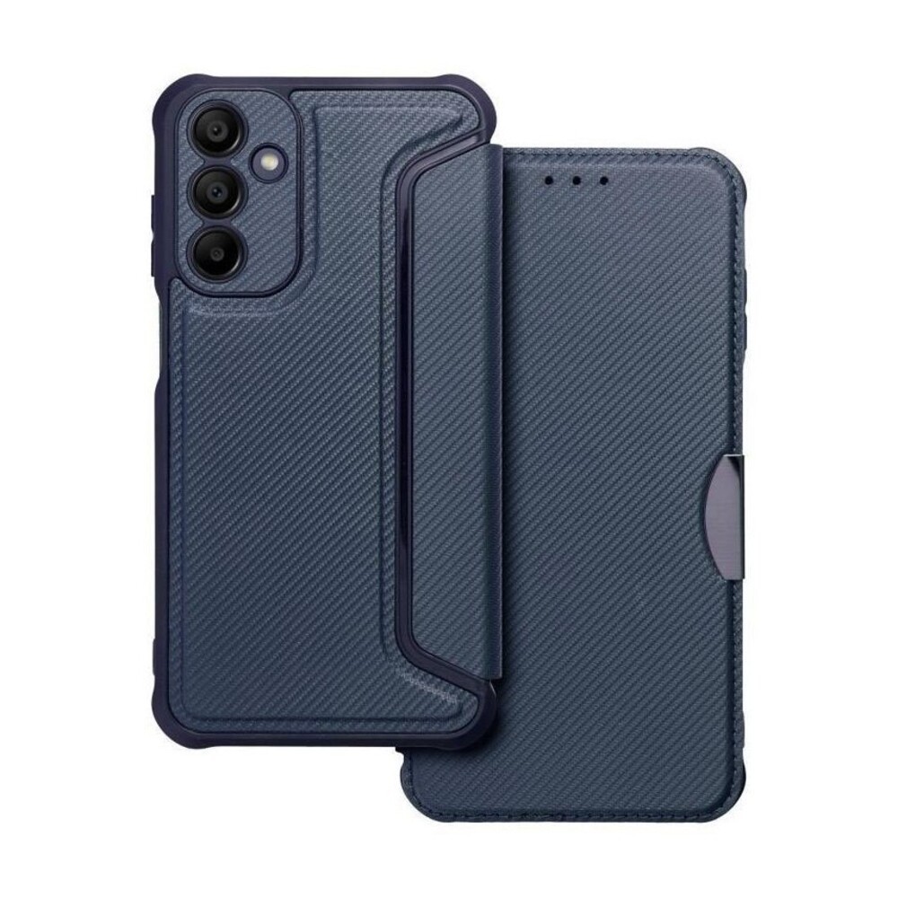 Tel1 Samsung Galaxy A36 5G Razor Carbon Θήκη Βιβλίο - Blue